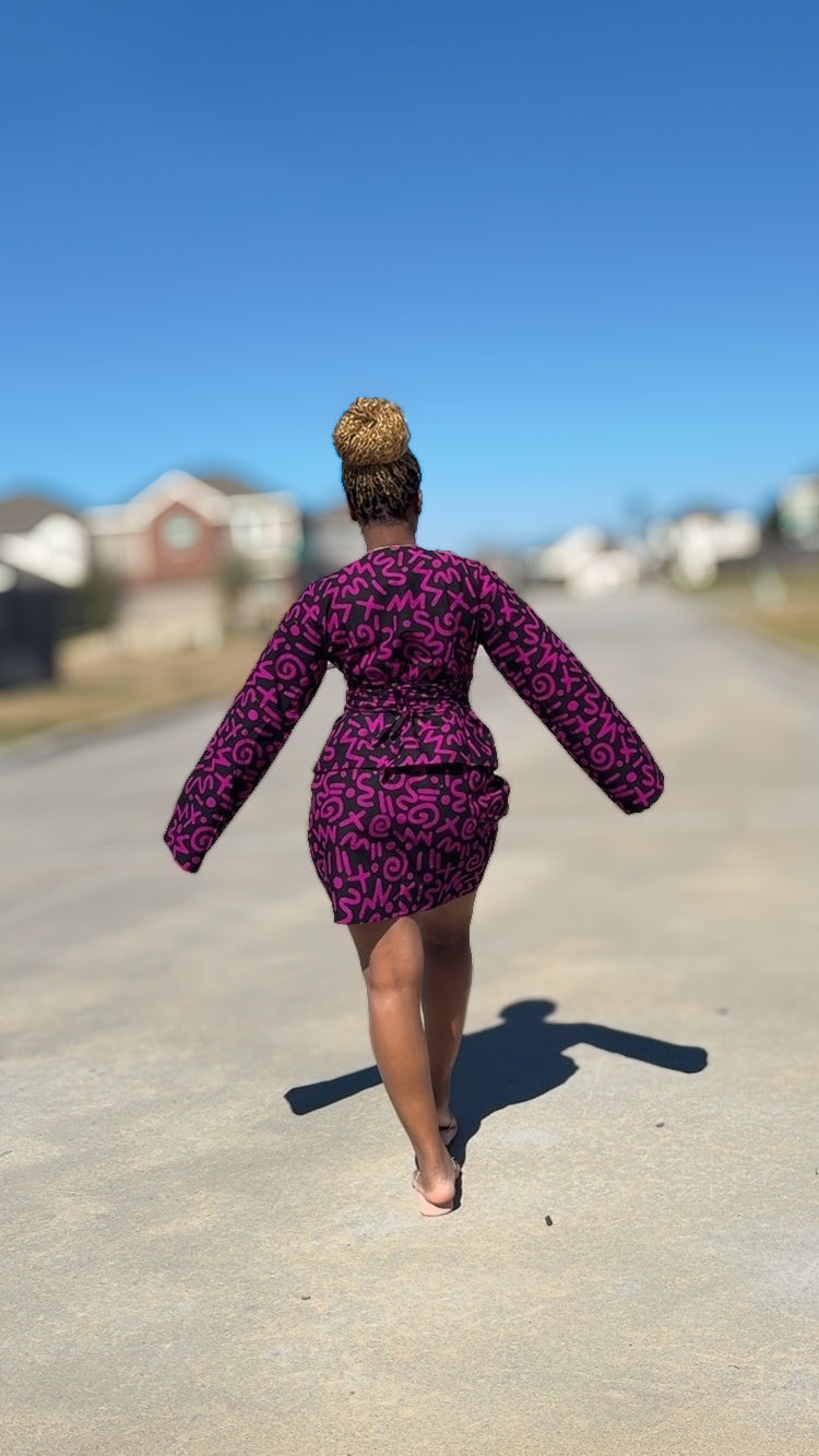 Ankara Majesty Set Women wear