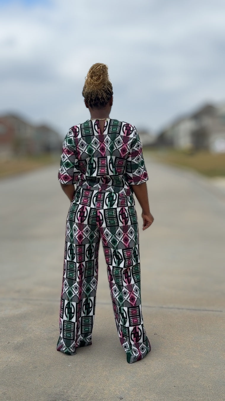 Akwaete women two piece Set