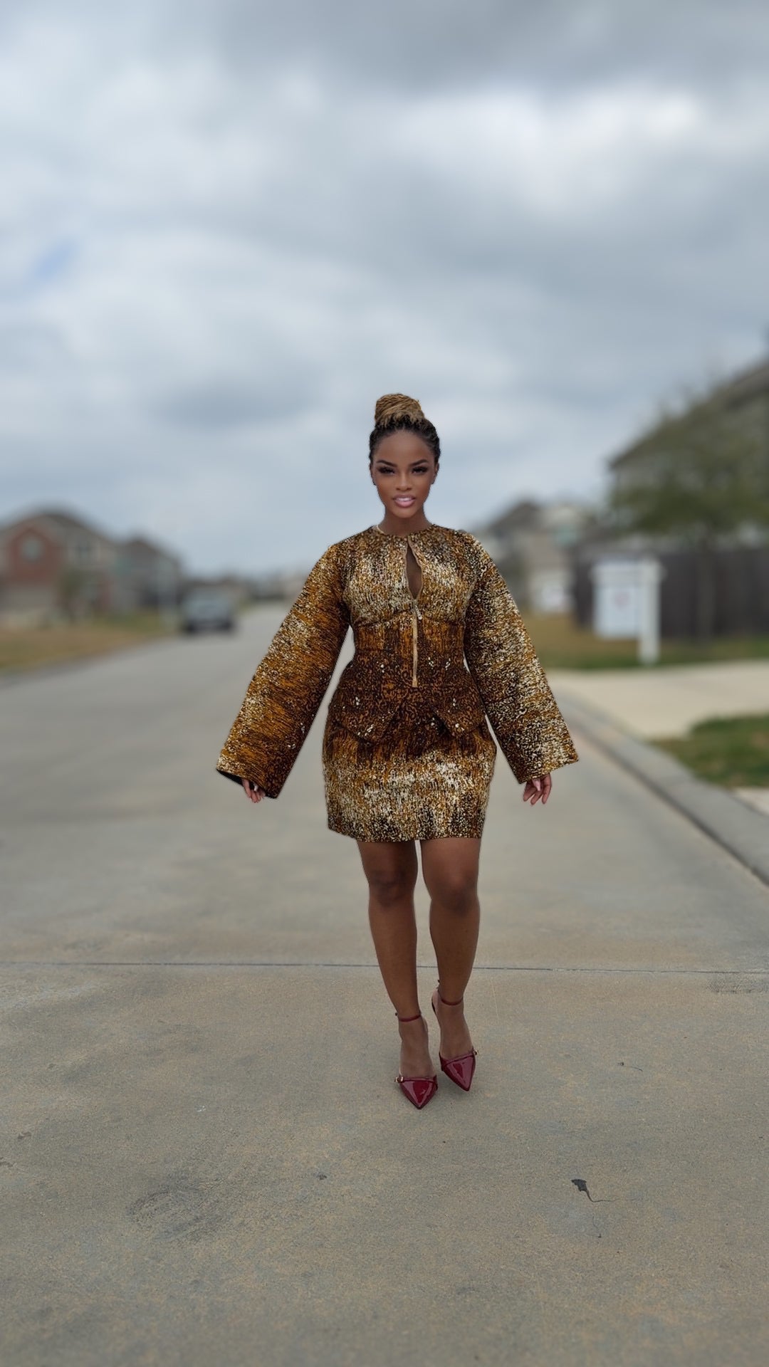 Ankara Majesty Set Women wear