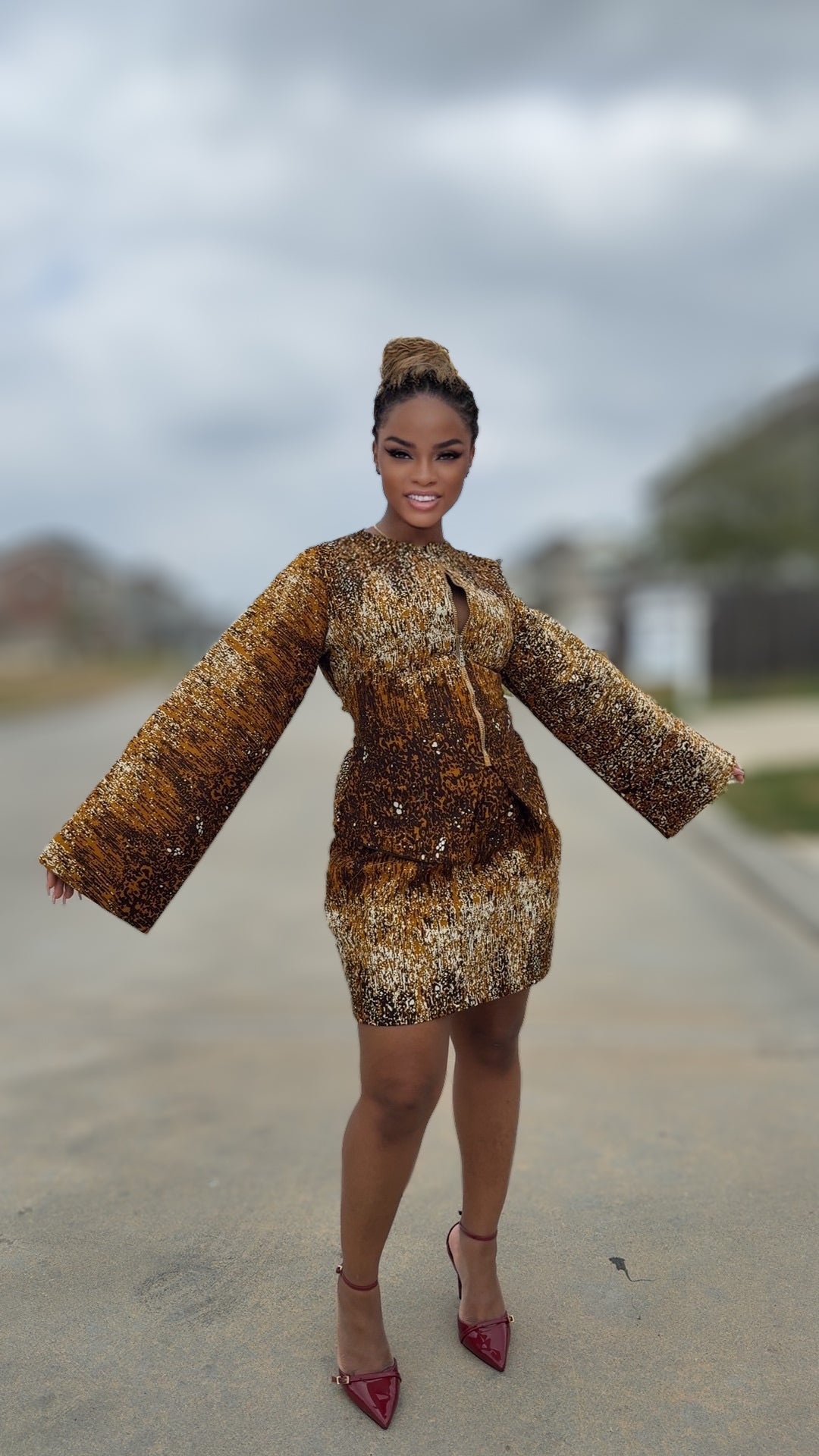Ankara Majesty Set Women wear