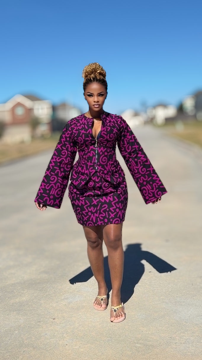 Ankara Majesty Set Women wear