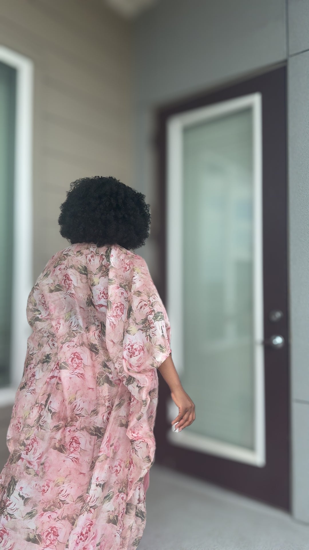 Blush & Bloom Kimono set