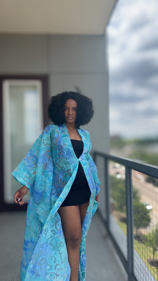 Blush & Bloom Kimono set
