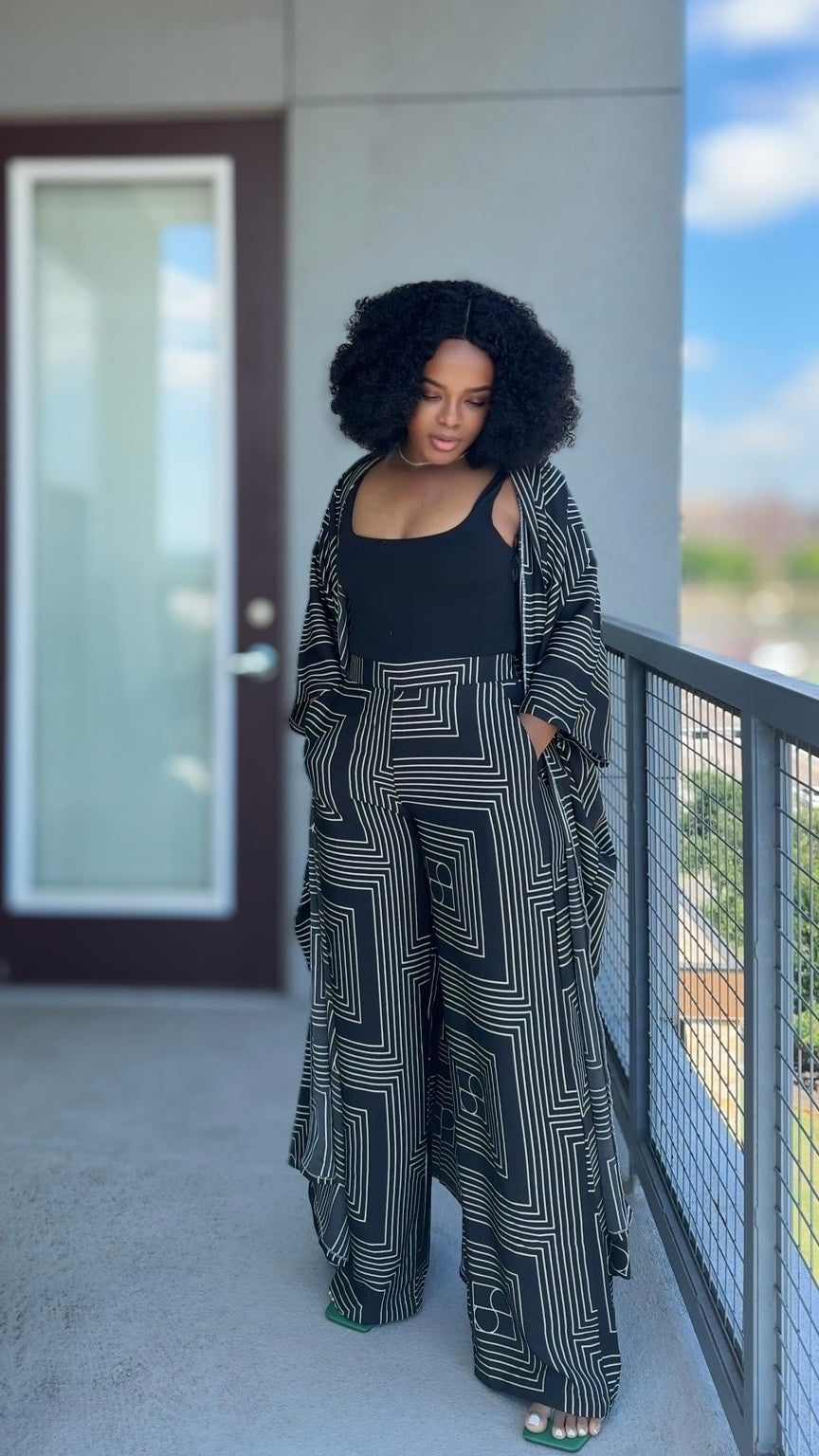 Petal Breeze Kimono Set
