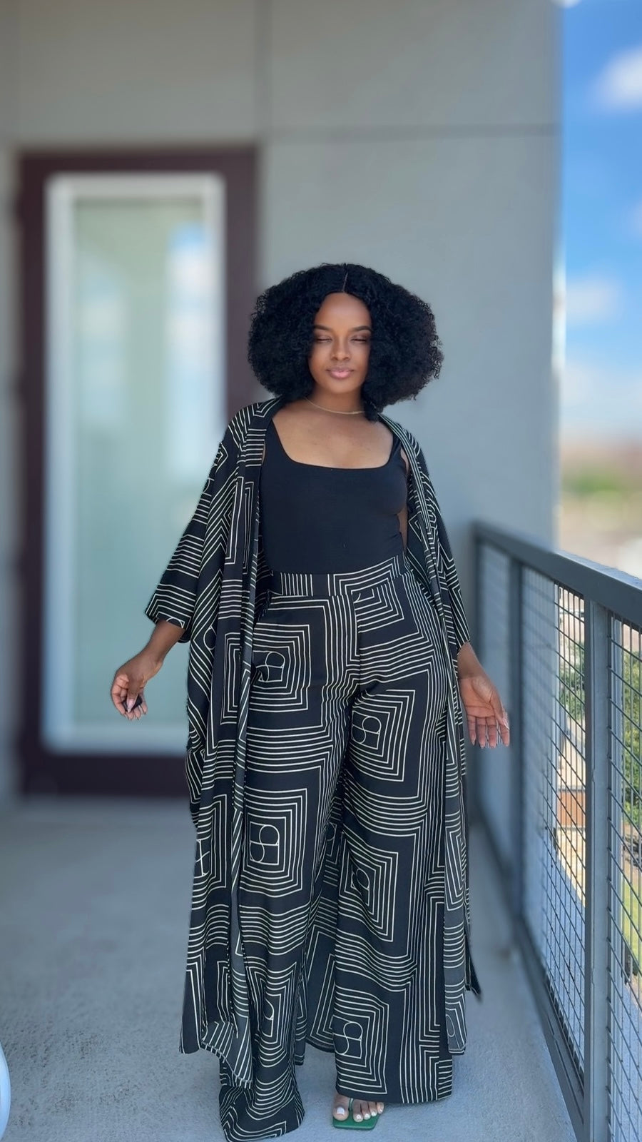 Petal Breeze Kimono Set