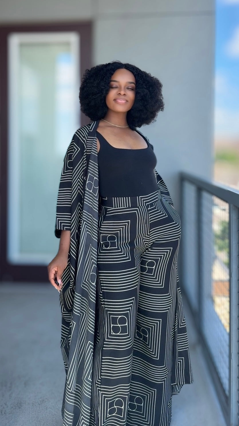Petal Breeze Kimono Set