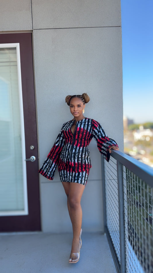 Ankara Majesty Set Women wear